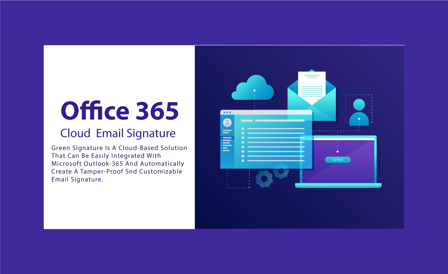 Office 365- Cloud Unified Email Signature Management | Green Signature